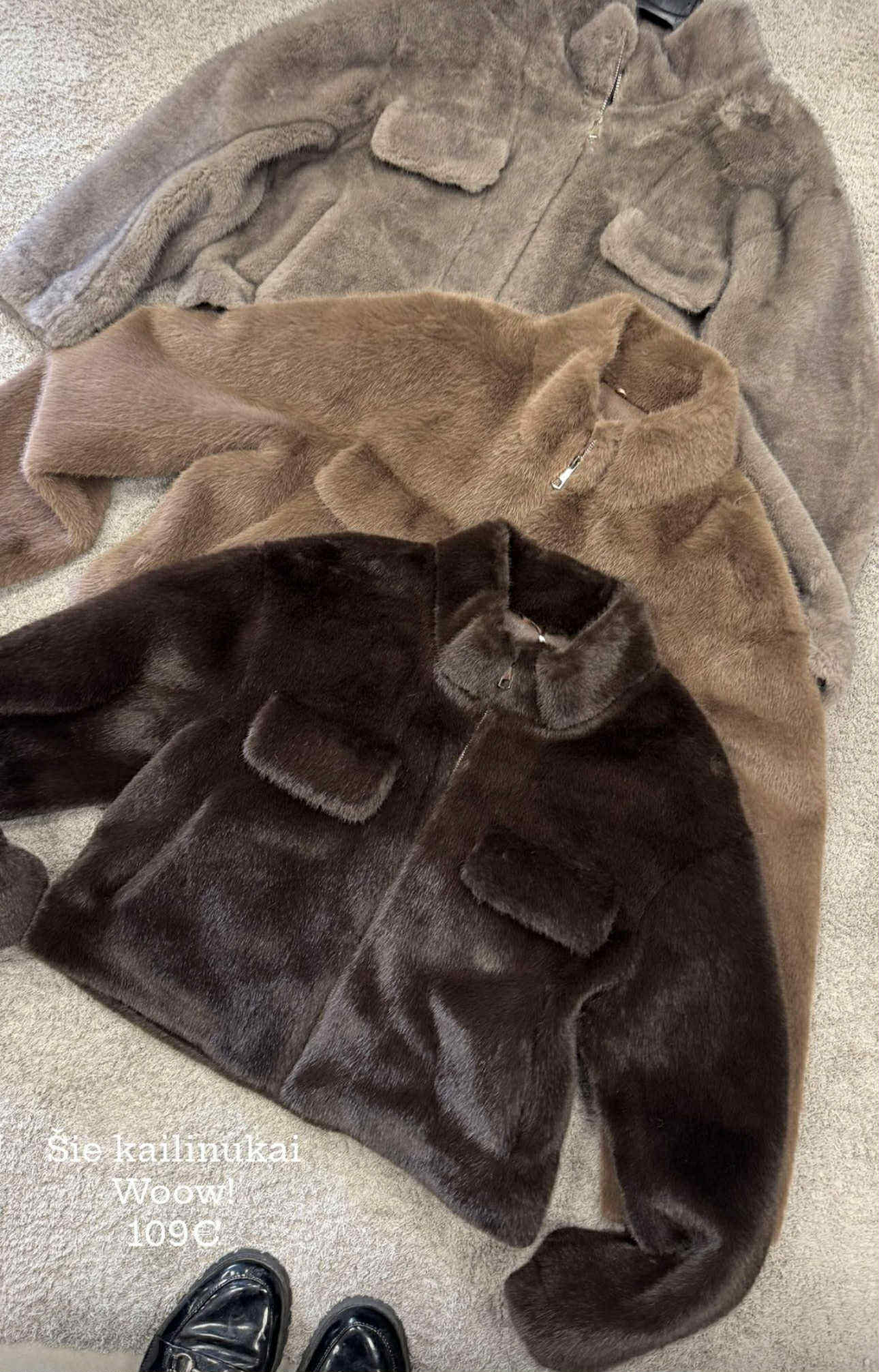 Trumpi šokoladinia kailinukai